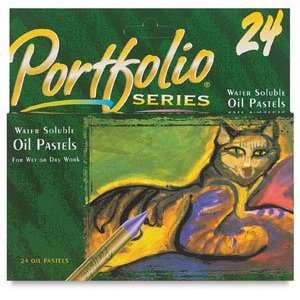  Portfolio Series Watersoluble Oil Pastels   Package of 24 