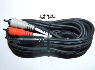 Hosa 1/8 Stereo to Dual Male RCA Phono Cable CMR 210  