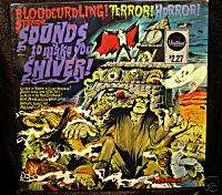 SOUNDS TO MAKE YOU SHIVER HALLOWEEN RECORD LP SEALED  