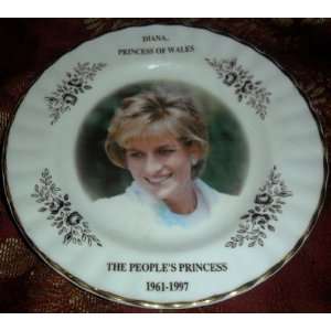 The Peoples Princess   Princess Diana Commemorative Collector Plate
