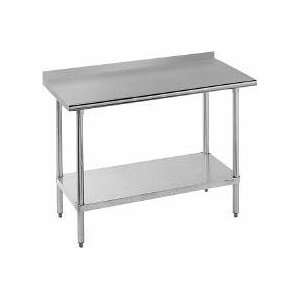   Steel Commercial Work Table with Undershelf and 1