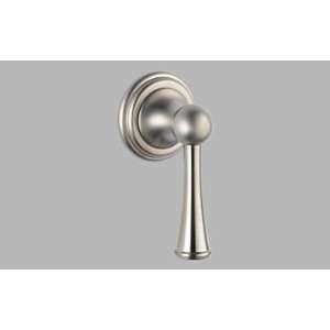   Traditional Brushed Nickel Side Mount Tank Lever