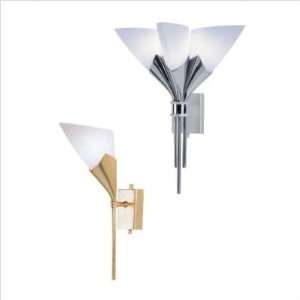  Sibilla One Light Wall Sconce Finish Gold Leaf