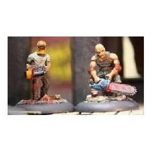  Spinespur Miniatures Chainsaw Thugs (2) Toys & Games