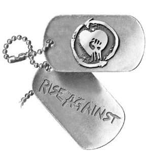 Rise Against Dog Tags