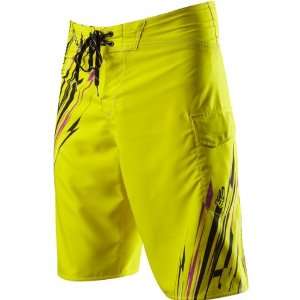 Fox Racing Showdown 12 Mens Boardshort Beach Pants   Blazing Yellow 