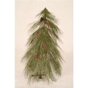   Long Needle Pine Cone/Berry Artificial Christmas Tree
