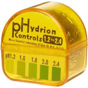 Micro Essential Lab 418 Hydrion Short Range pH Paper Refills, 1.2   2 