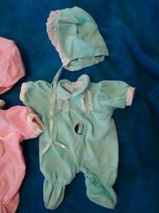 RUSS GOOD LUCK TROLL DOLL TWINS ROMPER OUTFITS 10.5 IN  