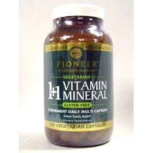  Pioneer 1 1+ Vitamin Mineral 120 vcaps Health & Personal 