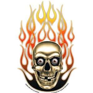  Mikes Flaming Skull