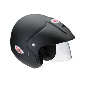  Bell Mag 8 Black Matte Street Open Face Helmet   Size 