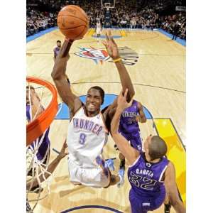  Sacramento Kings v Oklahoma City Thunder Serge Ibaka and 