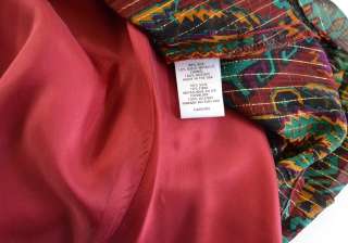 Nanette Lepore Shanti Silk Dress Top 2 XS UK 6 NWT $298 Crimson Blouse 
