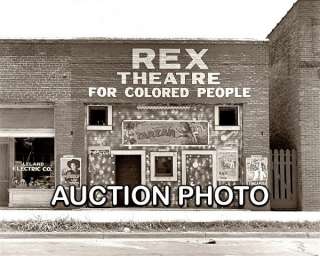 Colored Movie Theater #1 Photo Leland Mississippi 1937  