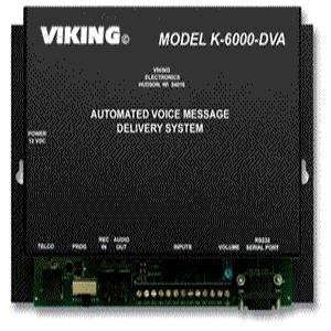  Automated Voice Msssaging VK K 6000 DVA