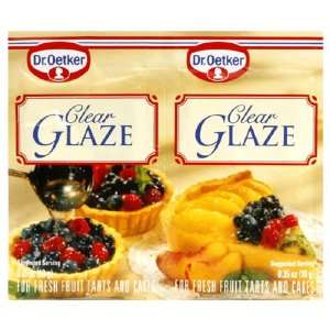 Dr. Oetker Cake Glaze, Clear, 0.7 Ounce Unit (Pack of 30)  