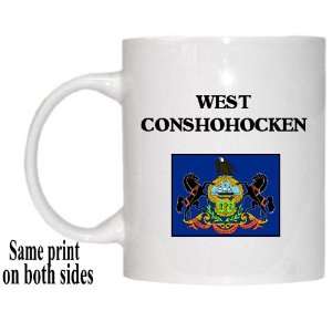  US State Flag   WEST CONSHOHOCKEN, Pennsylvania (PA) Mug 