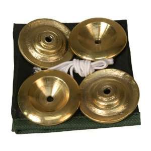  Finger Cymbals, Antique, 4.5cm Musical Instruments