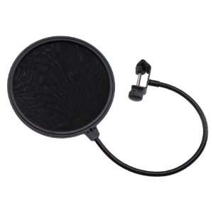   inch Microphone Wind Screen Pop Filter Mask Shied Musical Instruments