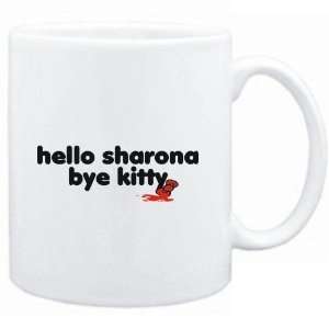 Mug White  Hello Sharona bye kitty  Female Names  Sports 