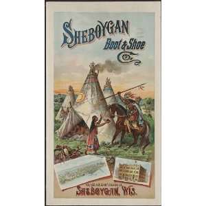  Sheboygan Boot & Shoe Co,Sheboygan,Wisconsin,WI,c1891 