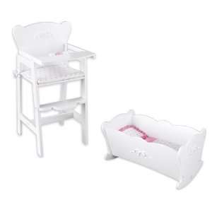  Tiffany High Chair and Cradle Set Toys & Games