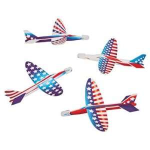  Patriotic Printed Gliders   Games & Activities & Flying 