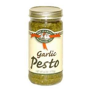 Garlic Survival Co. Garlic Pesto Sauce Grocery & Gourmet Food