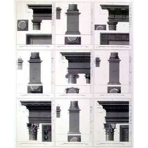  Columns And Cornices I Poster Print