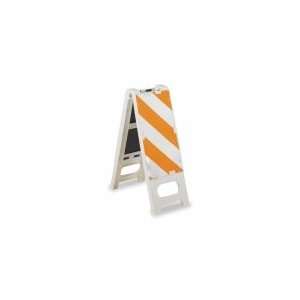  CORTINA 97 01 006 Vertical Barricade,Folding,Orange/White 