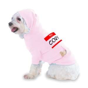  HELLO my name is CORY Hooded (Hoody) T Shirt with pocket 