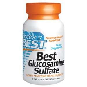  Best Glucosamine Sulfate 300 Caps 500 Mg   Doctors Best 