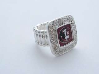 Florida State Seminoles Stretch Ring Jewelry FSU Noles  