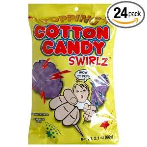 Taste of Nature Cotton Candy, 2.1 Ounce Bags (Pack of 24)  