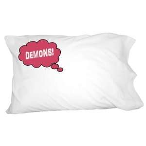  Dreaming of Demons   Red Novelty Bedding Pillowcase