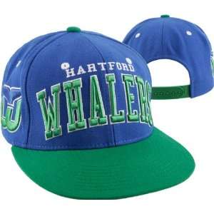  Hartford Whalers Blue Super Star Snapback Hat Sports 