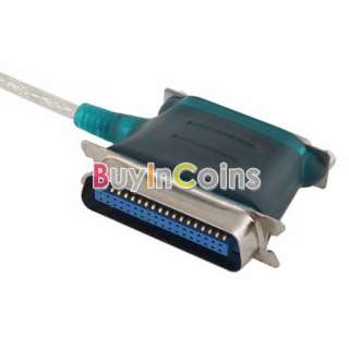   to Printer Parallel IEEE 1284 2 in 1 25 Pin Adapter Cable Converter