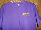 Fruit Of The Loom SEIU Nurse Alliane Purple T Shirt, Size Med., Cotton 