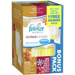 Febreze Noticeables Refill with Free Warmer Cranberries and Frost, 0 