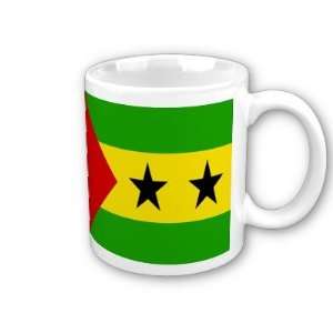  Sao Tome and Principe Flag Coffee Cup 