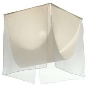 com Adagio Ceiling Shade by Fire Farm  R031338   Shade  White Silk 