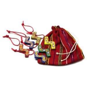    Ceramic ornaments, Joyful Serpentines (set of 6)