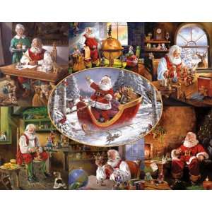  White Mountain Puzzles Merry Christmas to All Toys 