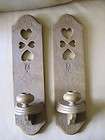 Burwood Wall Sconces Country Hearts Tulips 1986 Maple