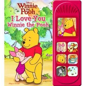   Disney Winnie the Pooh I Love You Winnie the Pooh Undefined Books