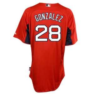  Boston Red Sox Authentic Adrian Gonzalez Cool Base Batting 