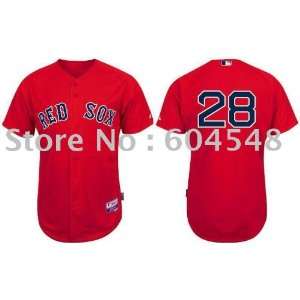  boston red sox #28 gonzalez red baseball jersey Sports 