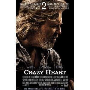  Crazy Heart   Movie Poster   27 x 40 Inch (69 x 102 cm 