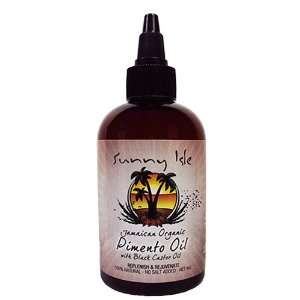    Jamaican Organic Pimento Oil with Black Castor Oil 4 Oz Beauty